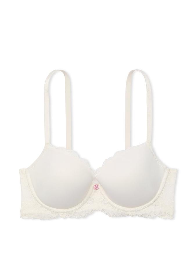 Smooth & Lace Lightly Lined Classic Coverage Demi Bra image number 2