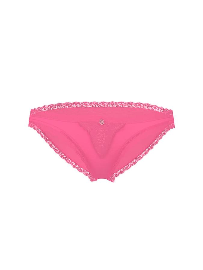 Lace-Trim Bikini Panty image number 2