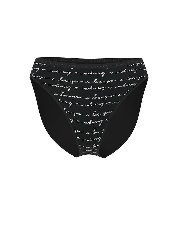 Stretch Cotton High-Leg Brief Panty image number 2