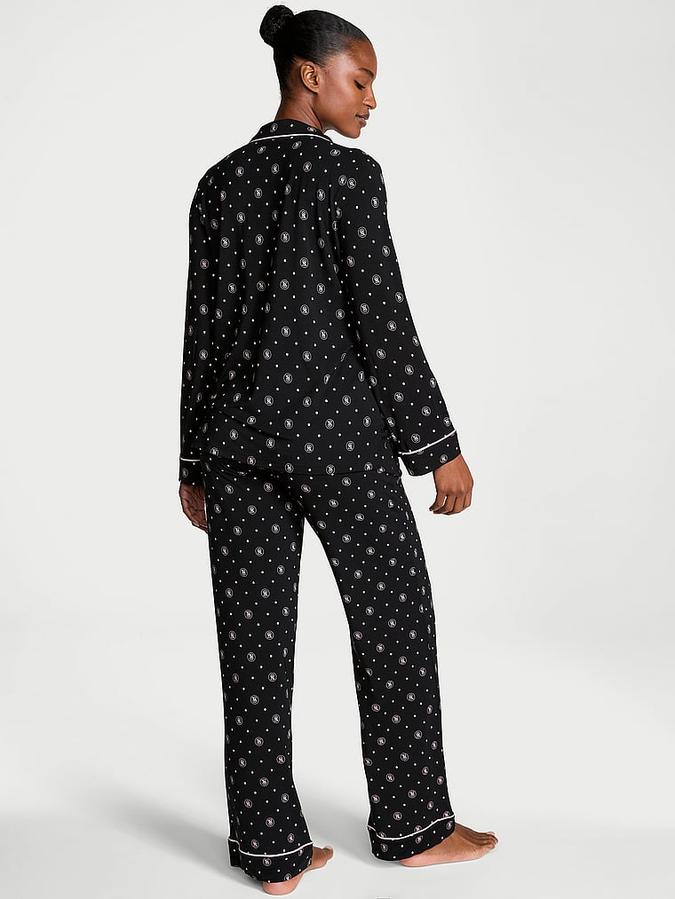 Modal Soft Long Pajama Set image number 1