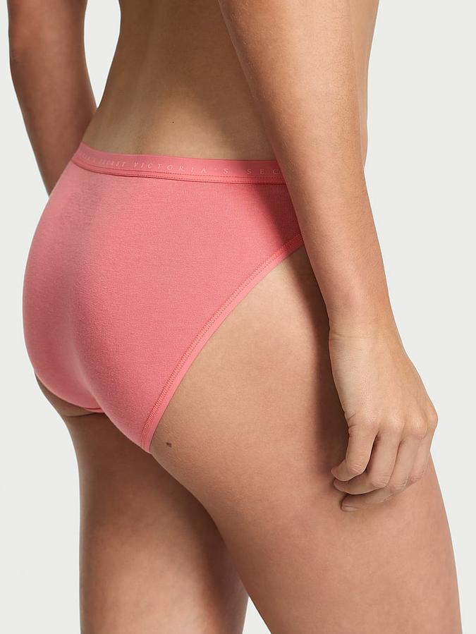 Body by Victoria Stretch Cotton Bikini Panty image number 1