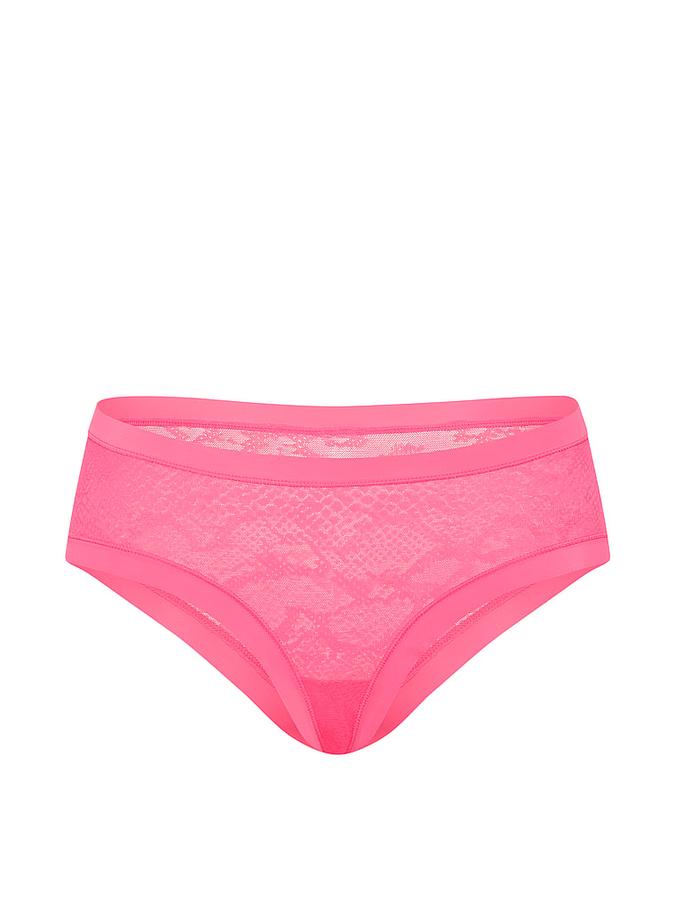 No-Show Snake Mesh Cheeky Panty image number 2