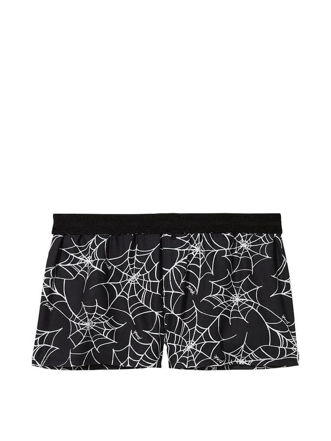 Flannel Boxy Pajama Shorts image number 2
