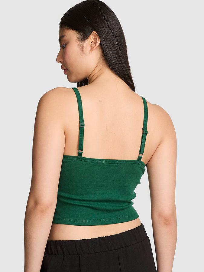 Cotton Henley Cami image number 1