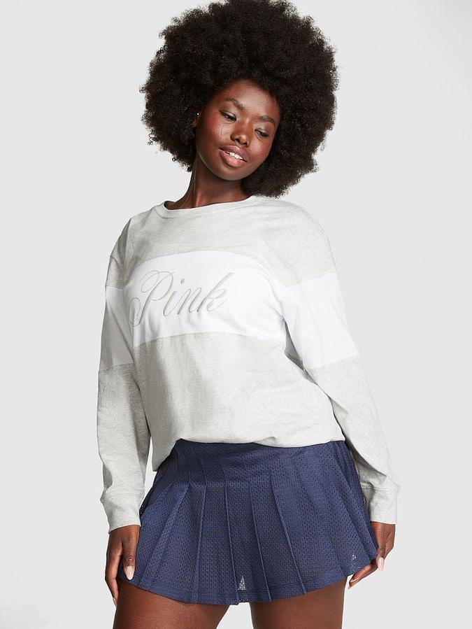 Oversized Cotton Long-Sleeve T-Shirt image number 0