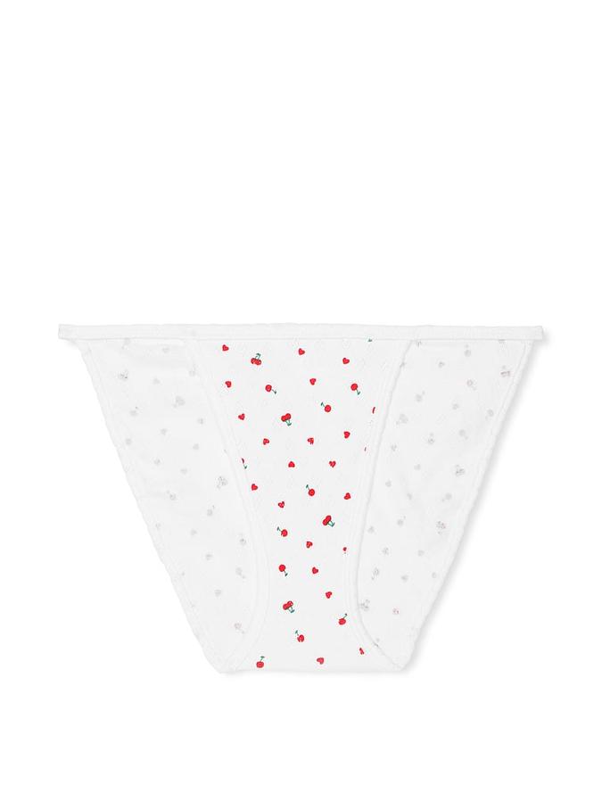 Cotton String Bikini Panty image number 0