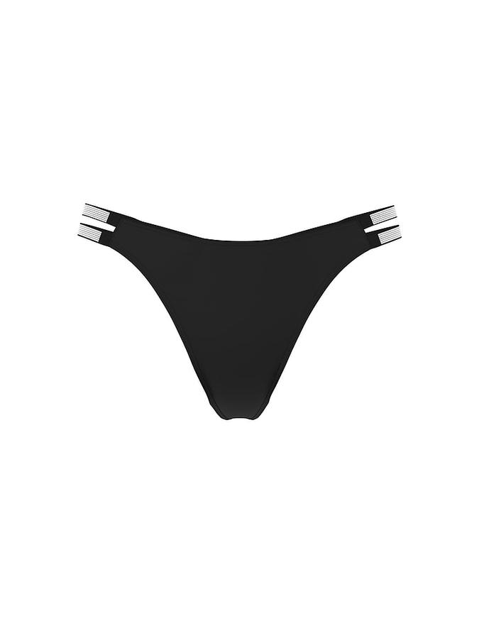 Double Shine Strap Smooth Thong Panty image number 0
