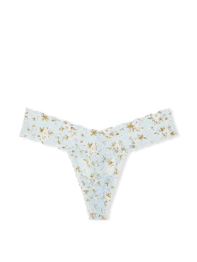 Lace Thong Panty image number 1