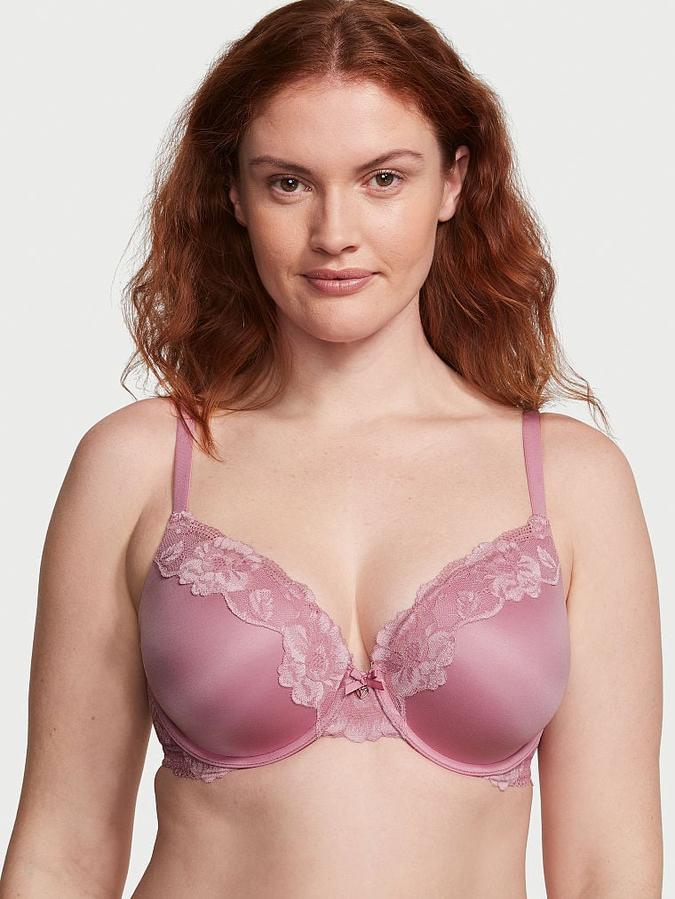 Perfect Shape Push-Up Lace-Trim Bra