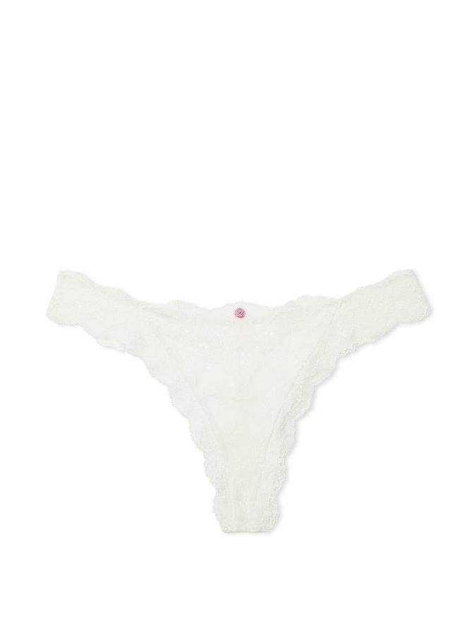 Lace Thong Panty image number 1