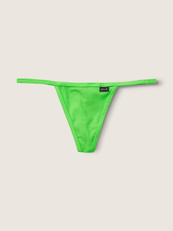 Cotton V-String Panty image number 0
