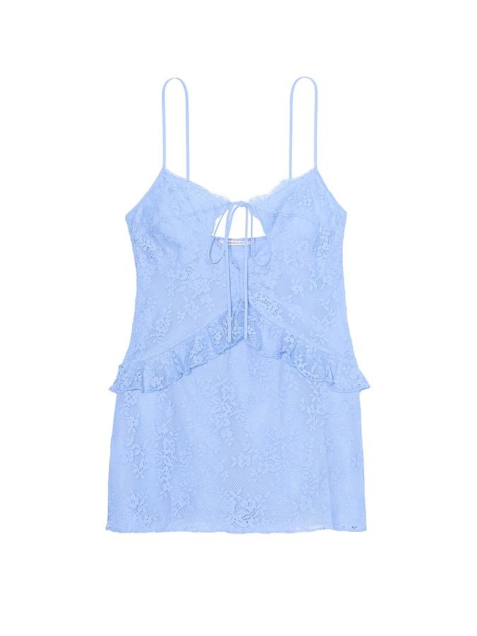 Dare to Dream Lace Flounce Mini Slip image number 2