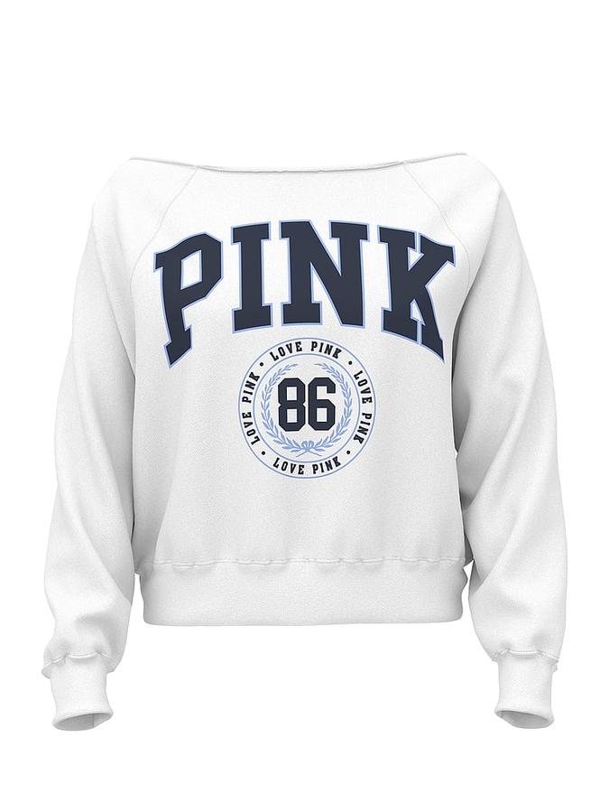 Ivy Fleece Off-The-Shoulder Sweatshirt image number 2