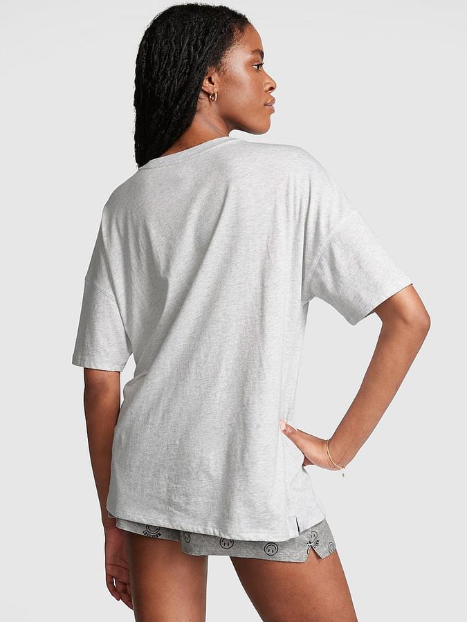 Cotton Oversized Sleep Shirt image number 1