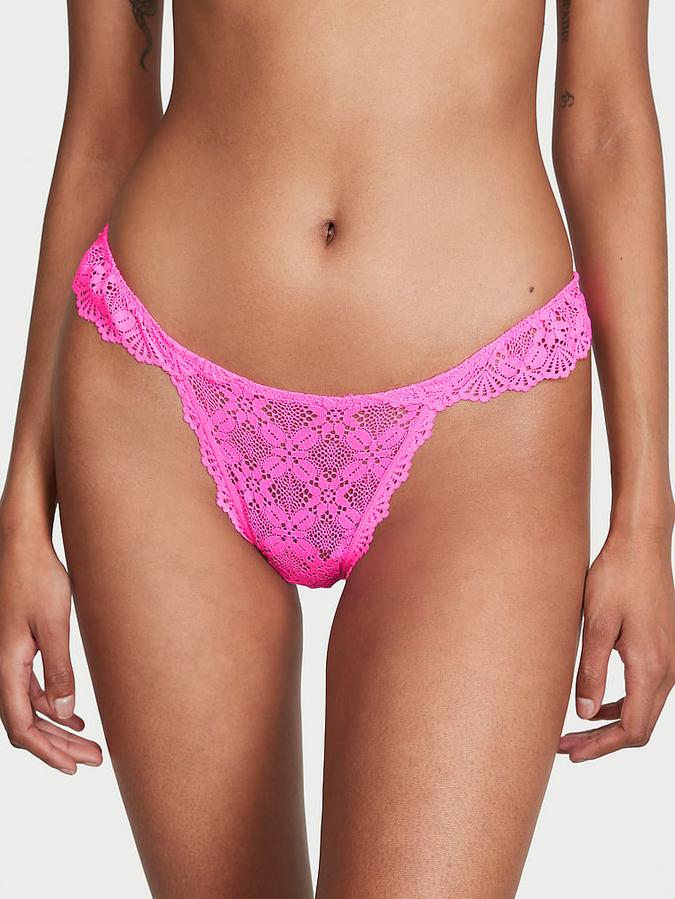 Lace String Bikini Panty image number 0