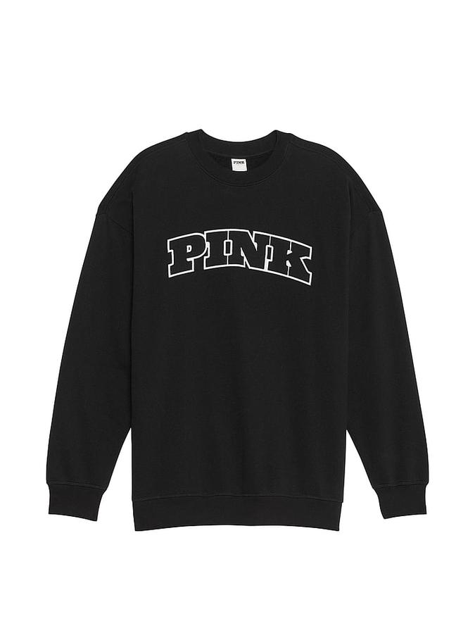 Ivy Fleece Oversized Crew Sweatshirt image number 2