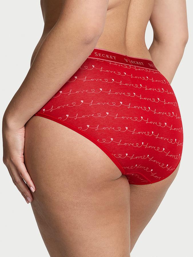 Logo Cotton Hiphugger Panty