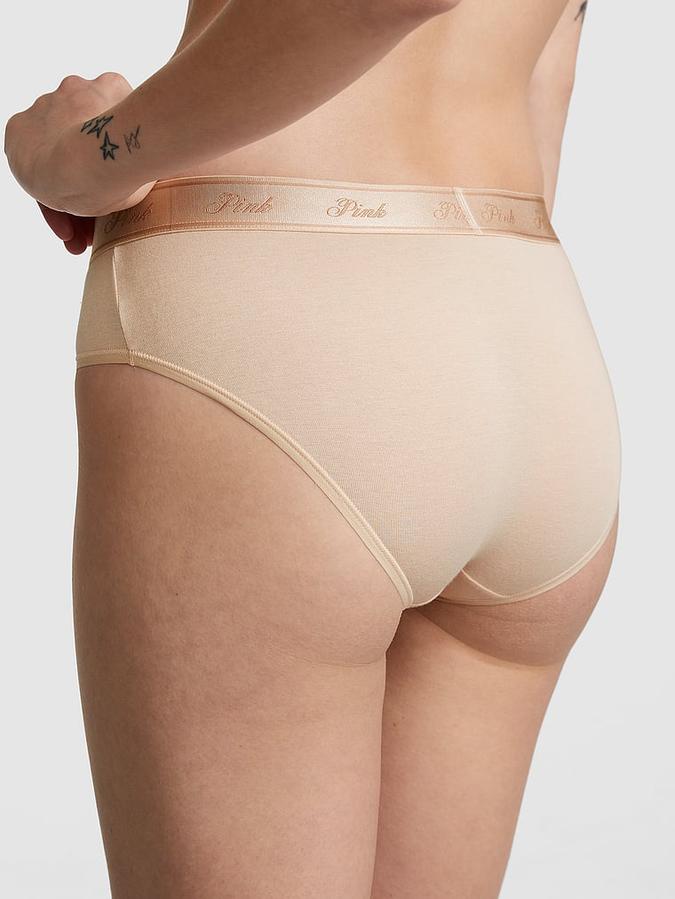 Logo Cotton Hiphugger Panty