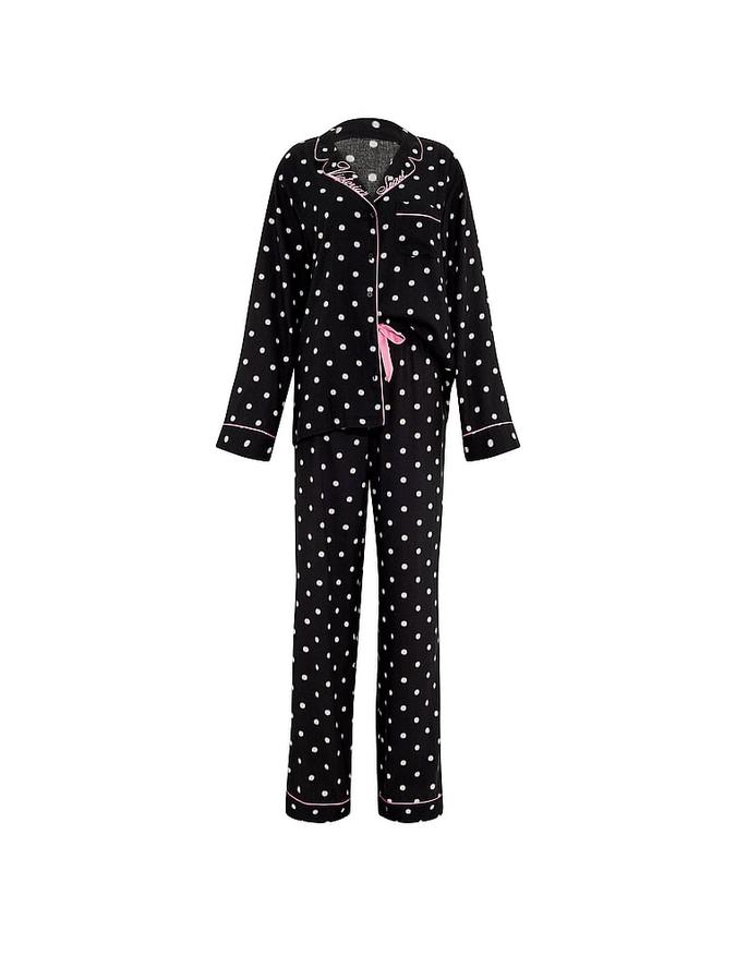 Flannel Long Pajama Set image number 2