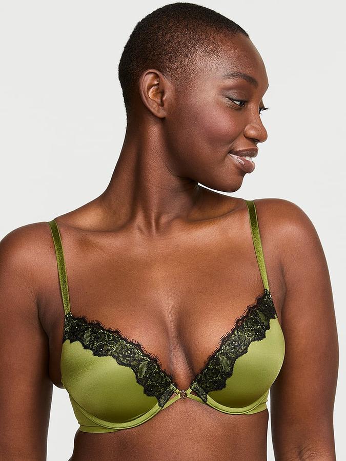 Bombshell Add-2-Cups Lace-Trim Push-Up Bra image number 0