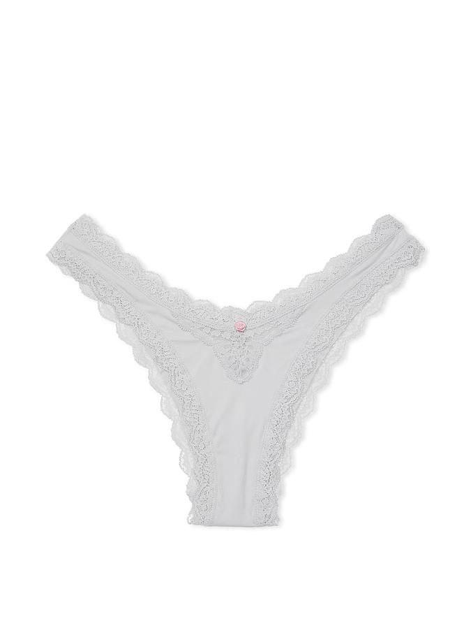 Lace-Trim Brazilian Panty image number 2