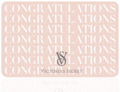 VS eGift Card- Congratulations image number 0