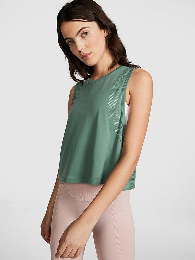 Seamless Drapey Muscle Tank image number 0