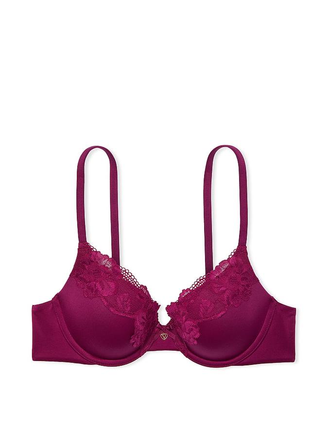 Perfect Shape Lace-Trim Push-Up Bra image number 2