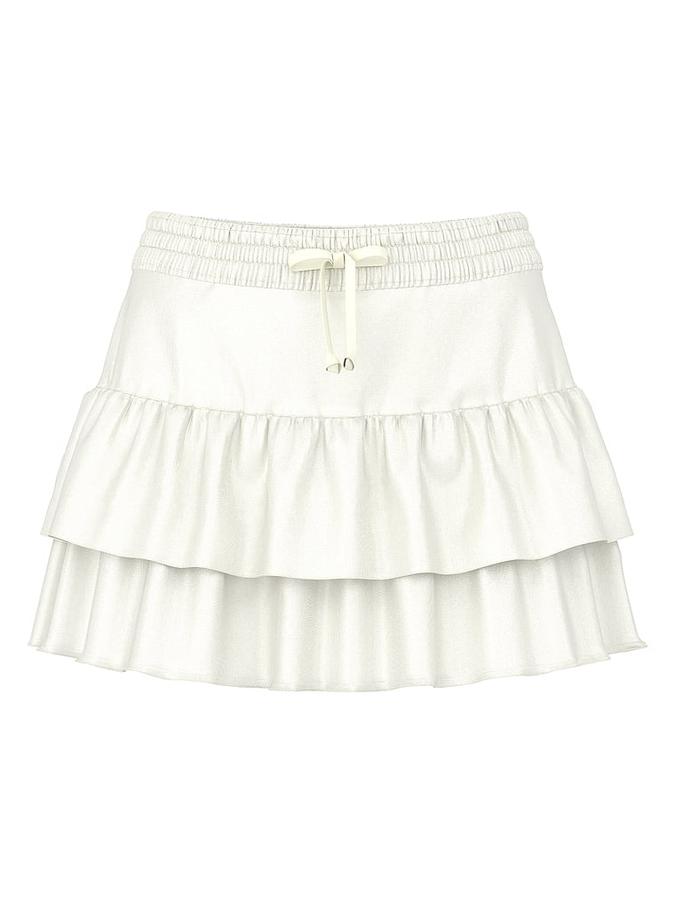 Summer Fling Satin Ruffle Skirt image number 2