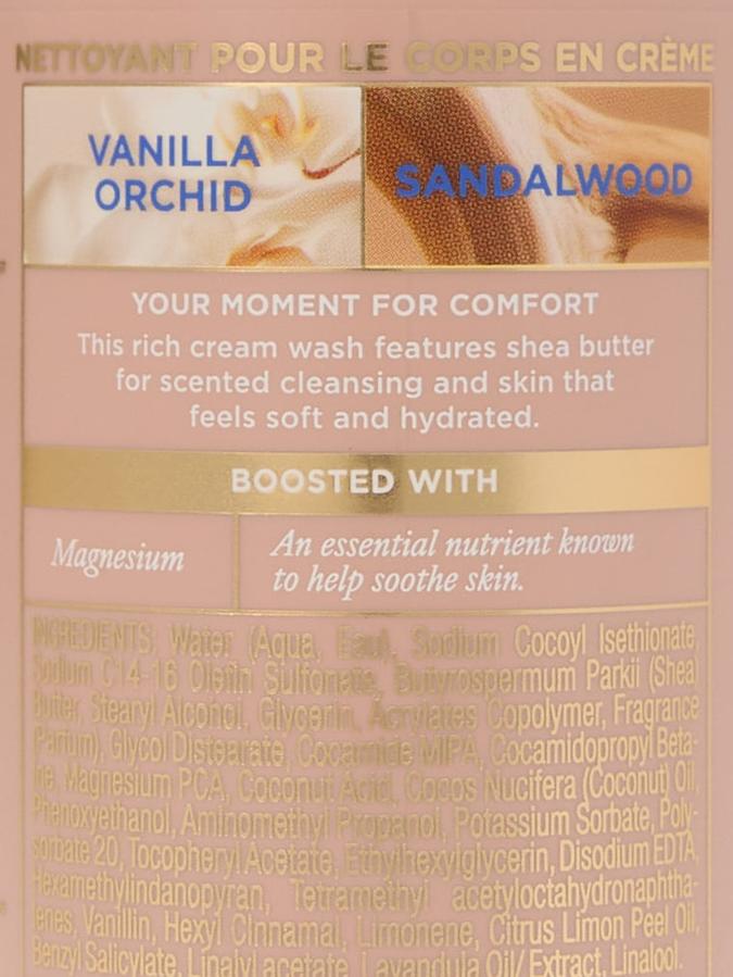 Vanilla Orchid Palo Santo  Natural Beauty Cleanser Body Cream image number 1