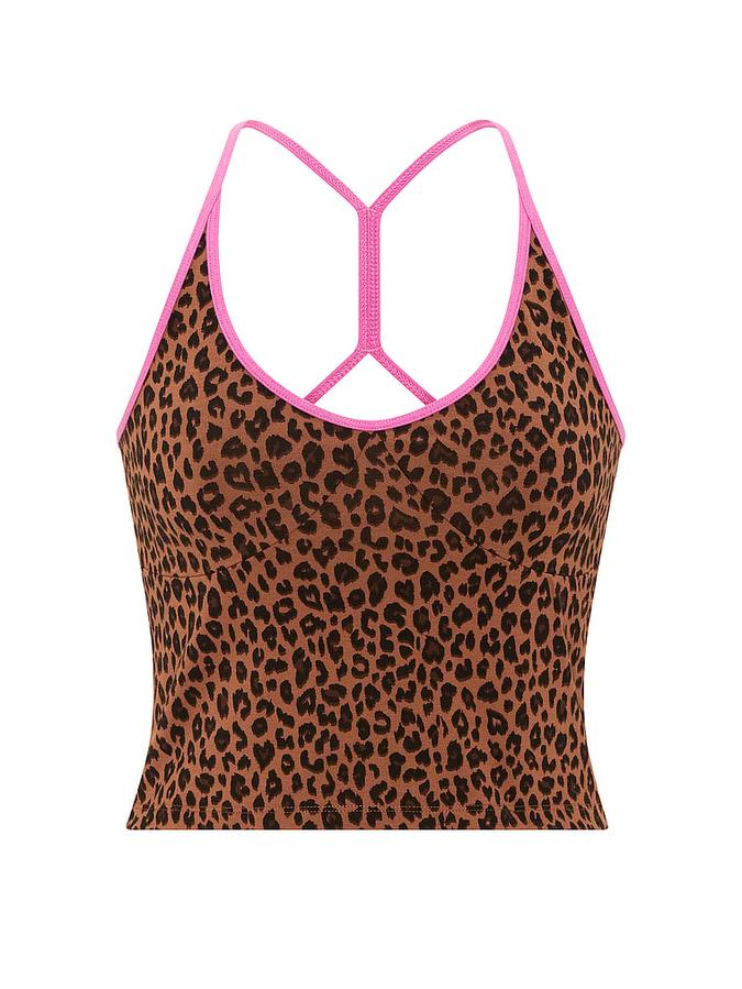 All-Day Cotton? Racerback Bra Tank image number 2