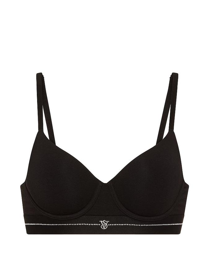 Signature Shine Cotton Lightly Lined Demi Bra image number 2