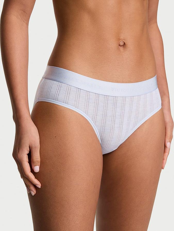 SoSoft&trade; Modal Ultra-Fine Logo Hiphugger Panty