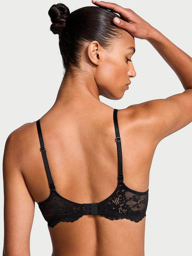 Lace Lightly Lined Classic Coverage Demi Bra