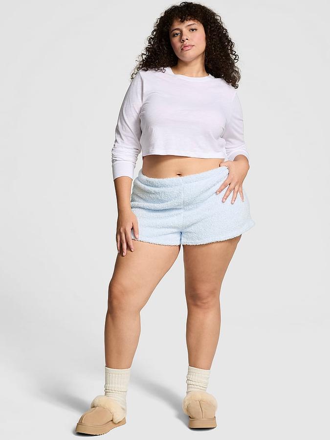 Co-ZZZy Fleece Boxy Pajama Shorts image number 0