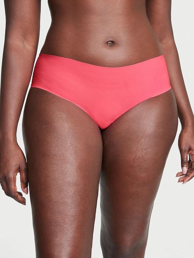 Lace-Trim No-Show Cheeky Panty image number 0