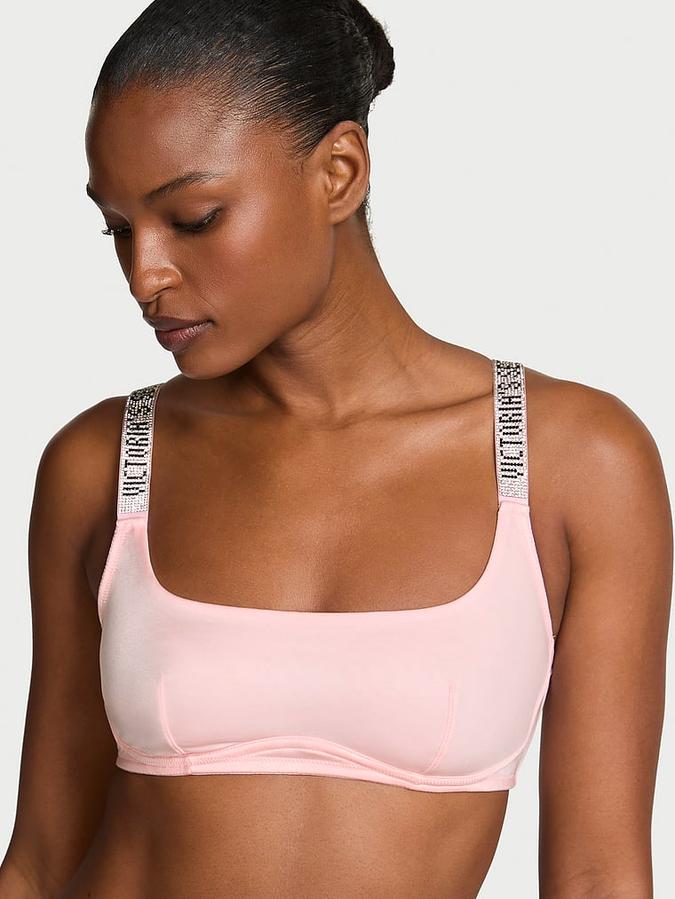 Shine Strap Scoop Bralette