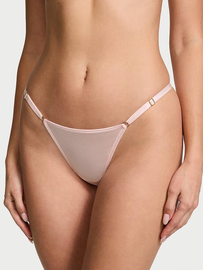 Hardware Adjustable V-String Panty image number 0