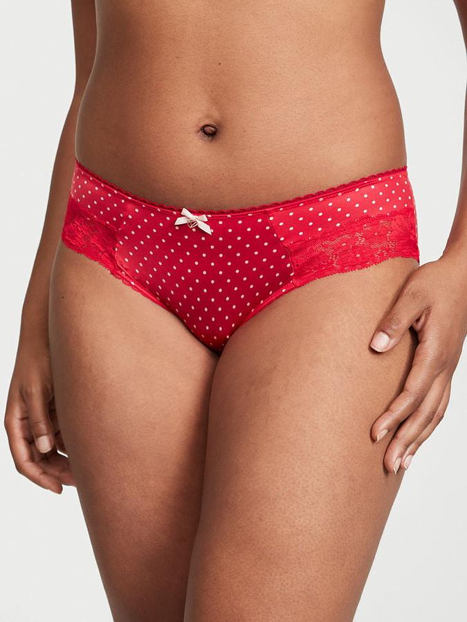 Lace-Front Hiphugger Panty image number 0