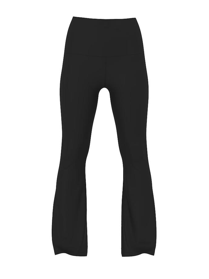 All-Day Cotton Foldover Flare Leggings