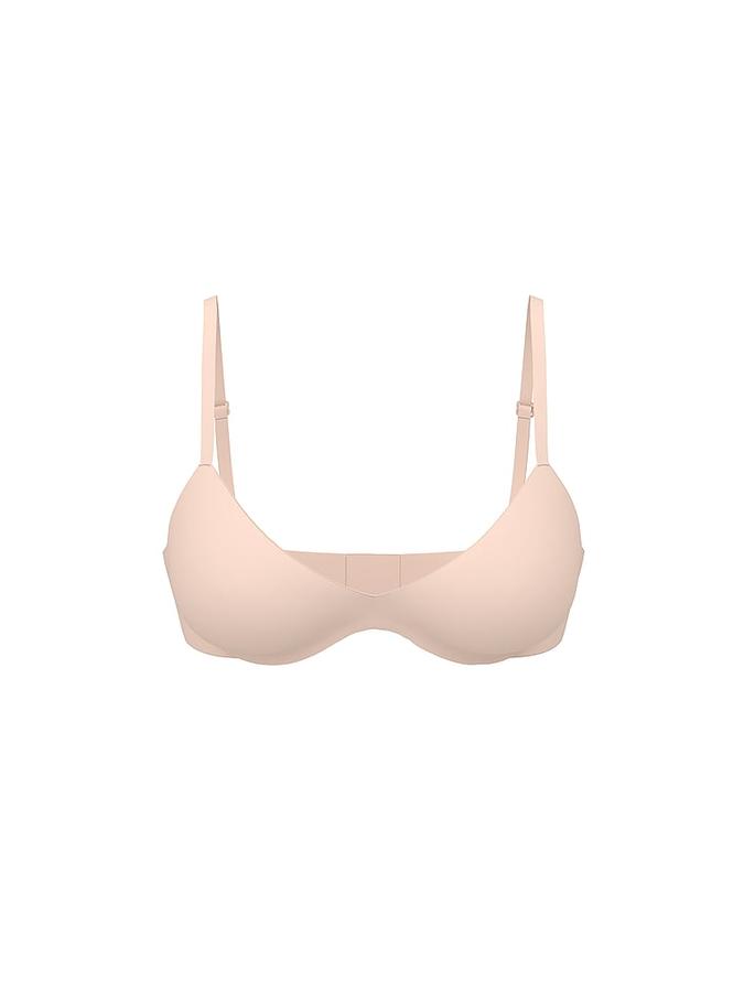 FlexFactor Lightly Lined Plunge Demi Bra image number 2