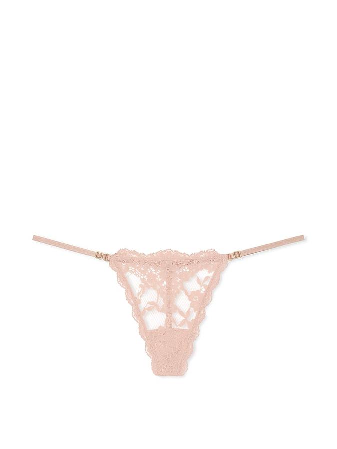 Lace Adjustable V-String Panty image number 0