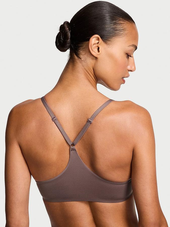 Secret Front-Close Ultra Lightly Lined Racerback Demi Bra