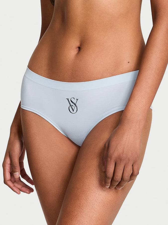 Seamless Sparkle Logo Hiphugger Panty