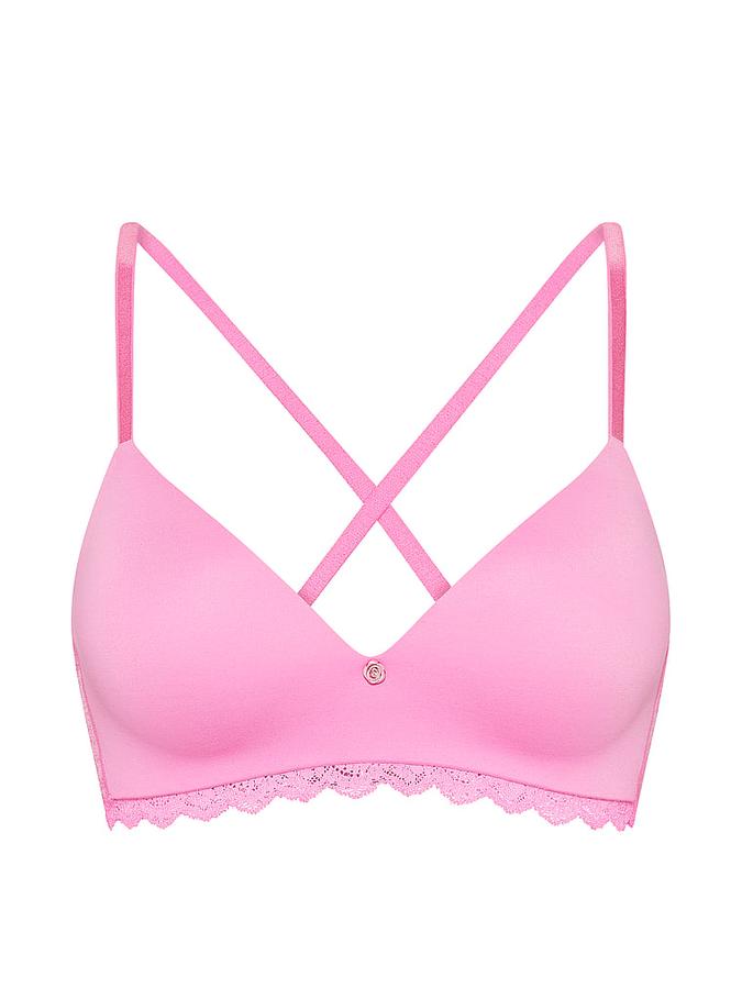 Smooth & Lace Wireless Push-Up Bra image number 2
