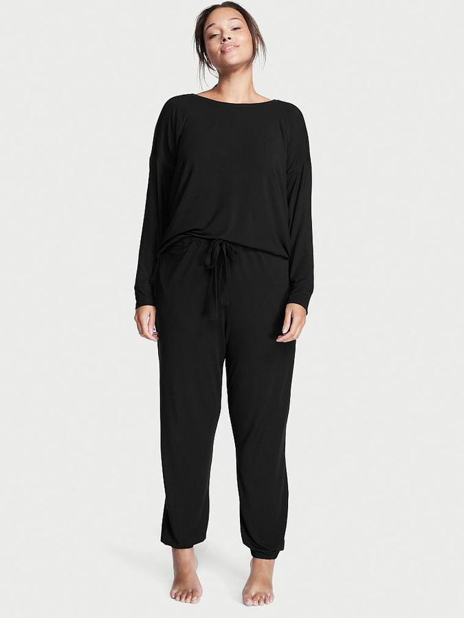 Modal Crewneck Jogger Set image number 3