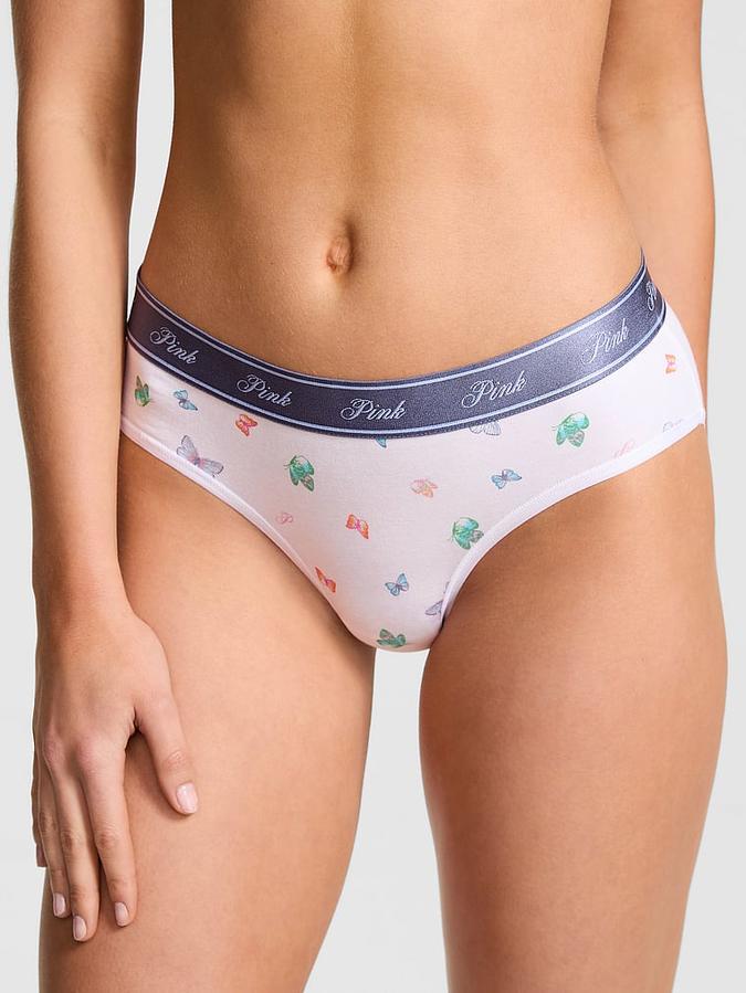 Logo Cotton Hiphugger Panty
