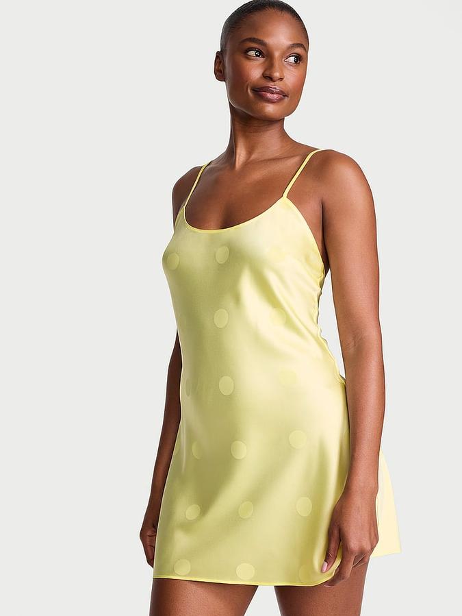 Signature Satin Slip Dress