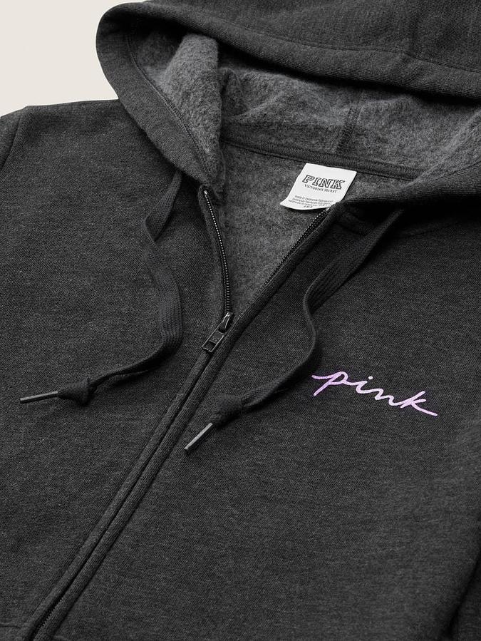 Fleece Zip-Up Everyday Hoodie image number 4