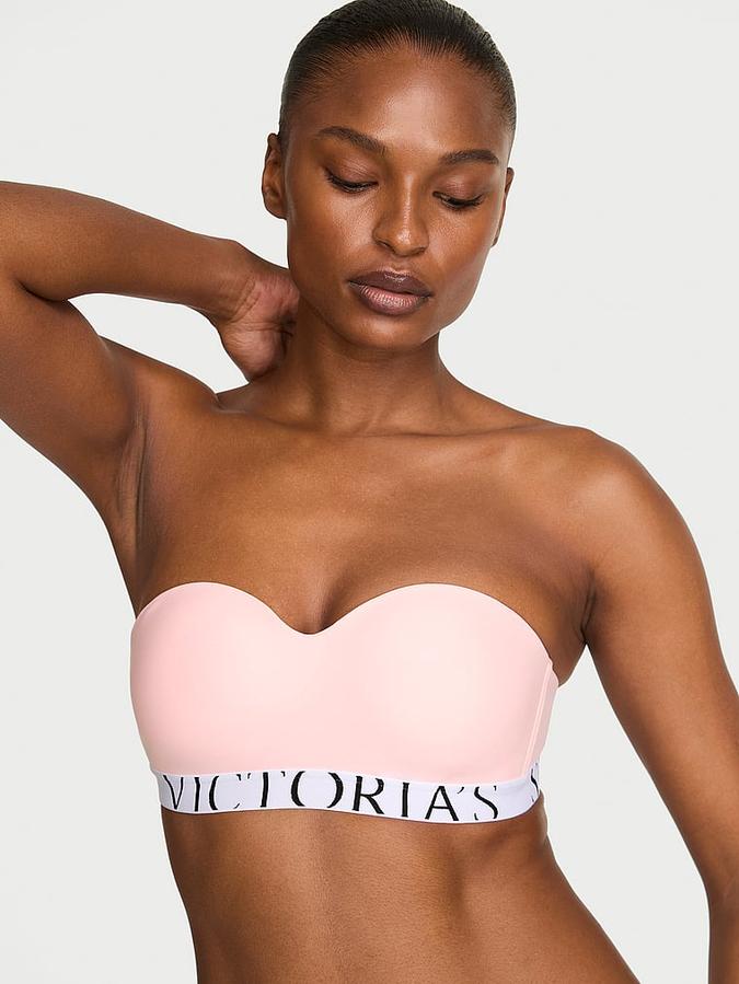 The CoolBra&trade; Lightly Lined Balconette Strapless Bra